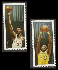 US 4950-4951 Wilt Chamberlain F set 2 MNH 2014