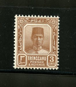 Malaya-Trengganu #23 (MA716) Sultan Badaru'l-Alam, M,H, FVF