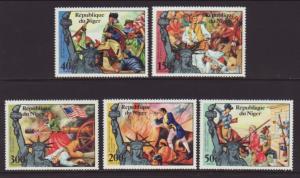 Niger 352-353,C269-C271 US Bicentennial MNH VF