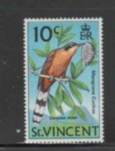 ST. VINCENT #284 1970 5c SCALYNECK PIGEON MINT VF NH O.G