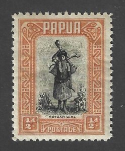 Papua New Guinea Mint  #94 1/p Motuan Girl  2019 CV $4.50
