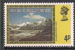 Falkland Islands Dependencies 1980 QE2 4p SG 277a MNH  ( A1211 )