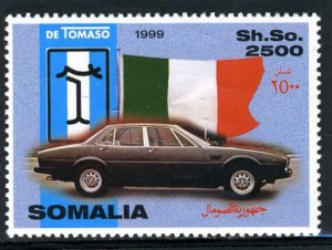 Somalia 1999 ITALIAN CAR DE TOMASO 1 value Perforated Mint (NH)