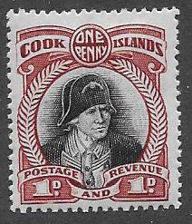 Cook Islands  Scott 92  Mint