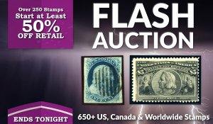 Flash Stamp Auction #186