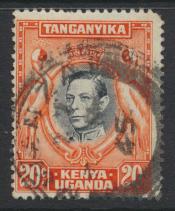 Kenya Uganda Tanganyika KUT - Used - SG 139b SC#74 - perf 13¼ x  13¾ see de...