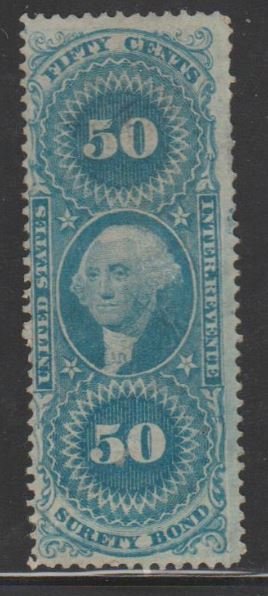 U.S. Scott #R63c Revenue Stamp - Used Set of 4 - IND