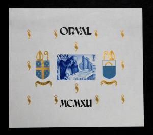 Belgium Stamp Sheet Sc# B304 MNH 1941 Orval Abbey