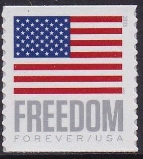 5789a Flag And Freedom Coil MNH