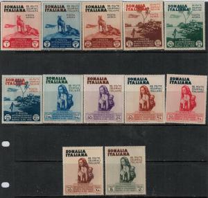 Somalia 164-169,C1-C MNH 1937 SCV$ 120.00 Set