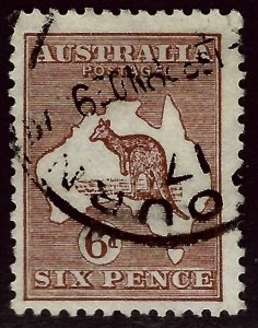 Australia SC#96 Perf 12 wmk 203 Used F-VF hr $22.50...Worth a close look!!