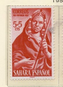 Spanish Sahara 1953 Early Issue Fine Mint Hinged 5c. NW-173584