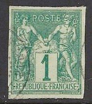 French Colonies 24 Super Nice Stamp