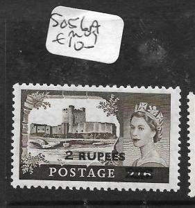 BRITISH POST OFFICES IN EASTERN ARABIA (P1905BB)  QEII  2R/2/6  SG 56A   MOG