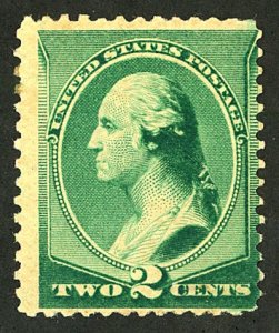 U.S. #213 MINT OG LH