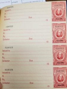 US R684a Revenue Booklet NH VF-XF Complete Bklt - Pristine - Panes Of 4 w/ Re...