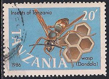 Tanzania 366 Used - Wasp
