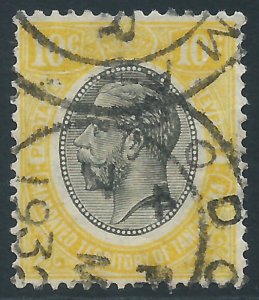 Tanganyika, Sc #30, 10c Used