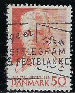 Denmark Scott # 421, used