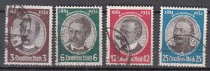 Germany - 1934 Lost Colonies Sc# 432/435 (7521)