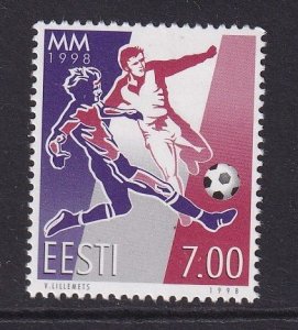 Estonia  #341  MNH  1998  world cup soccer France