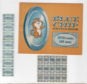 Blue Chip Stamps Booklet,  22 Stamps