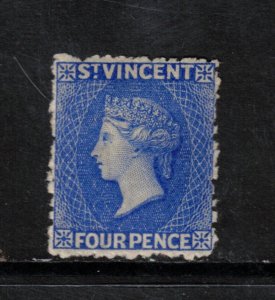 St Vincent #27 (SG #38) Very Fine Mint Full Original Gum Lightly Hinged