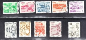 CUBA SCOTT# 2484-93  USED