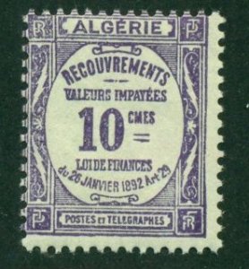 Algeria 1926 #J13 MH SCV (2024) = $1.60