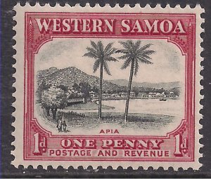 Western Samoa  1935 KGV 1d Umm SG 181 ( E906 )