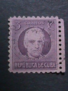 ​CUBA- VERY OLD CUBA STAMPS FAMOUS PEOPLE USED- VF WE SHIP TO WORLD WIDE.