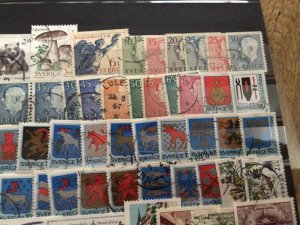 Sweden mounted mint or used stamps  A12380