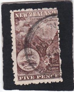 New Zealand,  #  77    or 77a   used