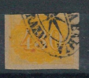 50312 - BRAZIL - STAMPS - RHM # 22 VERY FINE Used with BAHIA Postmark-