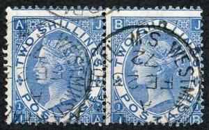 SG119 2/- Deep Blue CDS PAIR