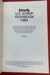 Linn's, 1984 U.S. Stamp Yearbook, by Fred Boughner