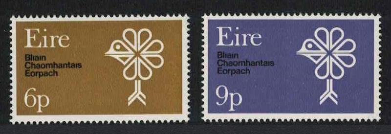 Ireland European Conservation Year 2v SG#274-275