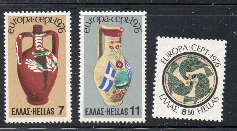 Greece Sc  1173-1175 1976  Europa stamp set mint  NH