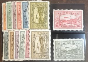 DP Stamps New Guinea 1932-1934 SC 41-45 MNH Set