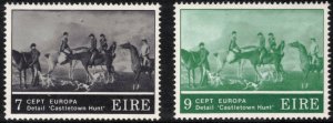 IRELAND 1974 Europa; Scott 369-70, SG 371-72; MNH