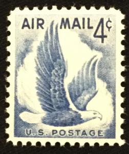 US #C48 MNH Single Blue Eagle SCV $.25 L21