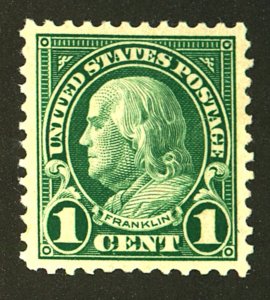 U.S. #552 MINT OG LH