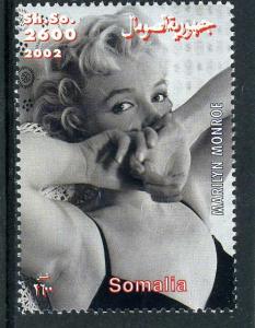 SOMALIA 2002 Marilyn Monroe Set 1 value Perforated mnh.vf