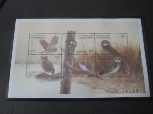 St Vincent 2001 Sc 2887 Bird set MNH