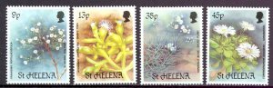 St. Helena Sc# 479-482 MNH 1987 Rare Plants