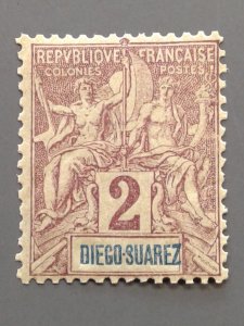 Diego Suarez #39  F-VF MNH. Scott $ 2.75