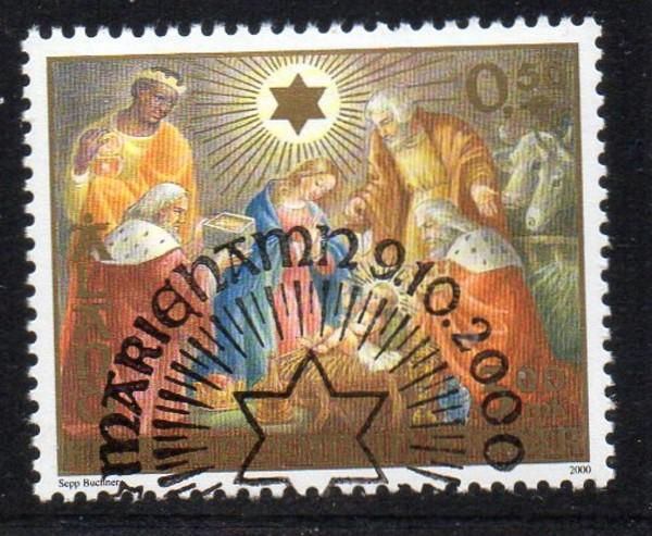 Aland Finland Sc 172 2000 Christianity stamp used