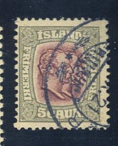 Iceland #82 Used F-VF Cat$17