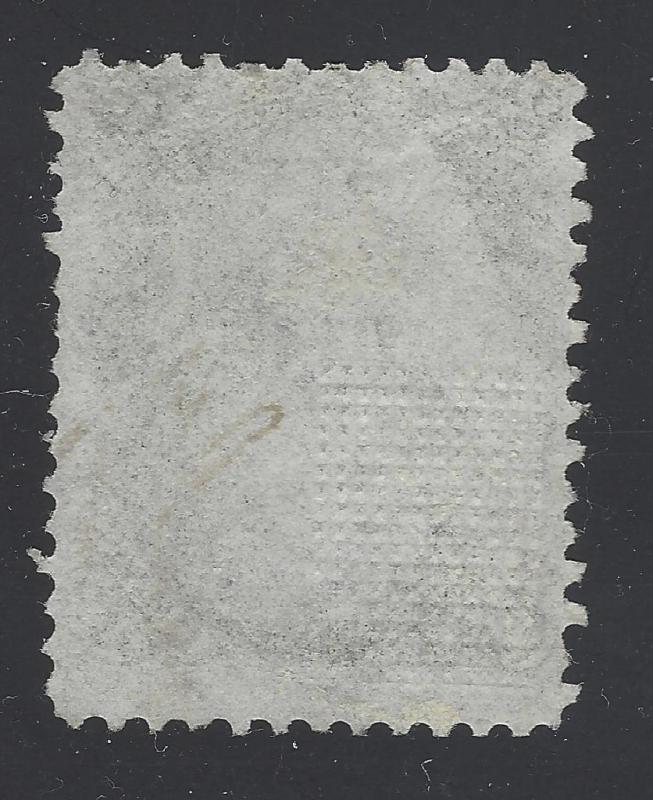 1867 USA 2c Scott# 93 - F Grill 9x13mm - No Cancel, No Gum - (CJ7)