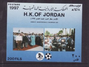 Jordan-Sc#1582- id9-unused og NH sheet-Sports-Arab Football Champion-1997-